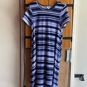 XXS Small Lularoe purple Carly dress